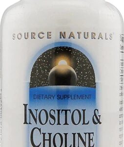 Source Naturals Inositol e Colina 800mg - 100 Comprimidos