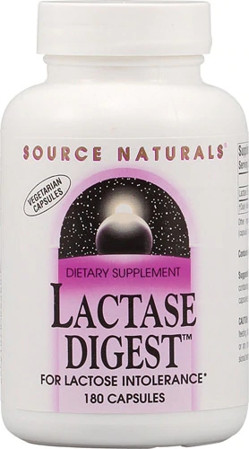 Source Naturals Lactase Digest™ -- 180 Vegetarian Capsules