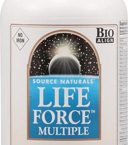 Source Naturals Life Force Múltiplo Sem Ferro - 180 Cápsulas - Suplemento Completo