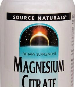 Source Naturals Magnésio Citrato 133mg - 180 Cápsulas - Bem-Estar e Saúde