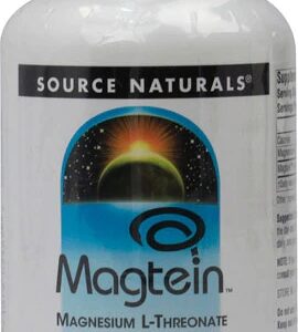 Source Naturals Magtein™ Magnésio L-Treonato - 90 Cápsulas - Potencialize Sua Função Cognitiva