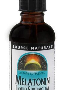 Source Naturals Melatonina Líquida Sublingual Sabor Laranja - 30ml (2 fl oz)