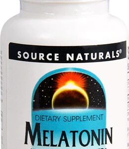 Source Naturals Melatonin Sublingual Peppermint -- 5 mg - 100 Tablets