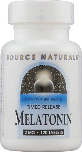 Source Naturals Melatonin Timed Release -- 2 mg - 120 Tablets