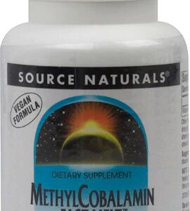 Source Naturals Metilcobalamina Fast Melt 5mg - 60 Comprimidos de Dissolução Rápida