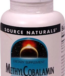 Source Naturals Metilcobalamina Vitamina B12 Cereja 5mg - 30 Pastilhas