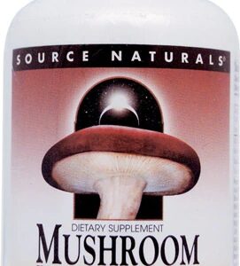 Source Naturals Mushroom Immune Defense - 60 Comprimidos: Potencialize sua Imunidade Natural