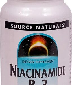 Source Naturals Niacinamida B-3 - 100 mg - 250 Comprimidos | Vitamina Essencial