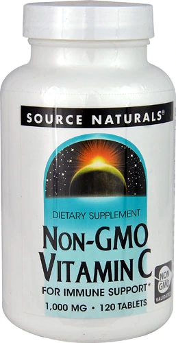 Source Naturals Vitamina C 1000mg - 120 Comprimidos para Imunidade e Bem-Estar
