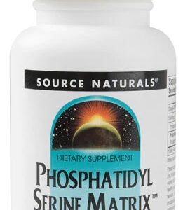 Source Naturals Fosfatidilserina Matrix 500mg - 60 Cápsulas Gelatinosas | Suporte Cognitivo