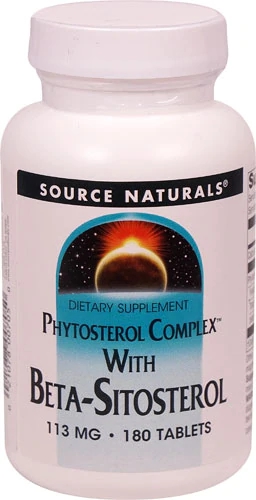 Source Naturals Phytosterol Complex com Beta-Sitosterol - 180 Comprimidos (850mg)