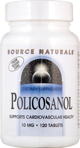Source Naturals Policosanol 10mg - 120 Comprimidos: Saúde Cardiovascular e Bem-Estar