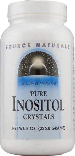 Source Naturals Cristais de Inositol Puro 600 mg - 227g - Bem-Estar Mental e Corporal
