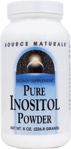 Source Naturals Inositol Puro em Pó - 239.5g - Potencialize seu Bem-Estar