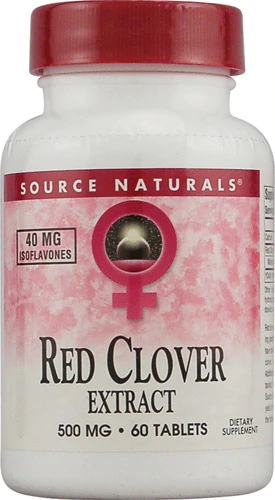 Source Naturals Extrato de Trevo Vermelho 500 mg - 60 Comprimidos - Bem-Estar Natural