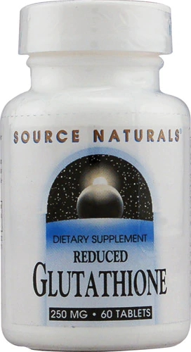 Source Naturals Reduced Glutathione -- 250 mg - 60 Tablets