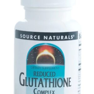 Source Naturals L-Glutationa Reduzida Laranja 50mg - 50 Pastilhas Sublinguais