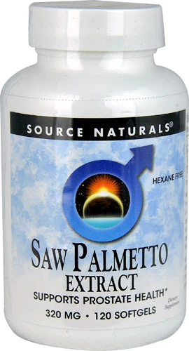 Source Naturals Saw Palmetto Extrato - 320 mg - 120 Cápsulas Gelatinosas