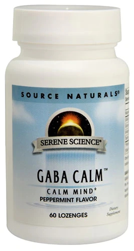 Source Naturals Serene Science™ GABA Calm™ Peppermint -- 60 Lozenges