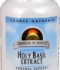 Source Naturals Serene Science™ Extrato de Manjericão Sagrado 450mg - 120 Cápsulas