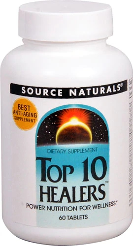 Source Naturals Top 10 Healers™ - 60 Comprimidos: Sua Fonte Essencial de Bem-Estar