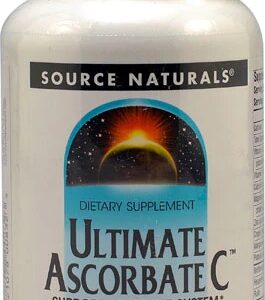 Source Naturals Ultimate Ascorbate C™ - Vitamina C 1000mg com Minerais - 100 Tabletes