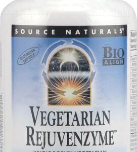 Source Naturals Vegetarian Rejuvenzyme 120 Cápsulas - Potencializador de Bem-Estar