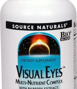 Source Naturals Visual Eyes Multi-Nutrient Complex 120 Comprimidos - Suporte Avançado para a Visão