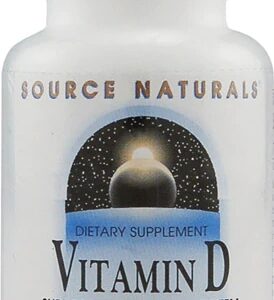 Source Naturals Vitamina D-3 400 UI - 100 Comprimidos