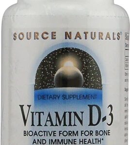 Source Naturals Vitamin D-3 -- 2000 IU - 100 Capsules