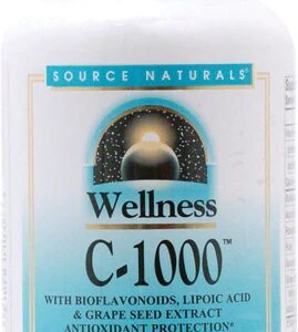 Source Naturals Wellness C-1000™ - 100 Comprimidos: Potencialize sua Imunidade e Bem-Estar