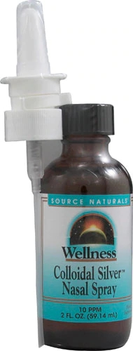 Source Naturals Prata Coloidal Nasal Spray - 10 ppm - 60ml (2 fl oz)