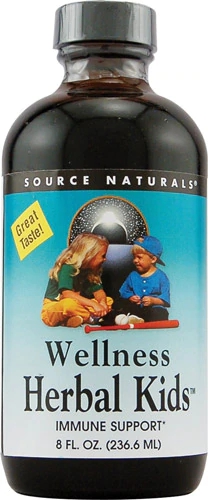 Source Naturals Wellness Herbal Kids™ Liquid Peppermint -- 8 fl oz