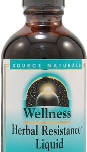 Source Naturals Wellness Herbal Resistance™ Líquido - 118ml para Imunidade