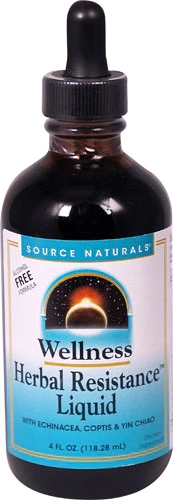 Source Naturals Herbal Resistance™ Imunidade Líquido Sem Álcool - 118ml