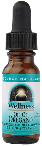 Source Naturals Óleo de Orégano Selvagem 11ml - Suporte Imunológico e Bem-Estar
