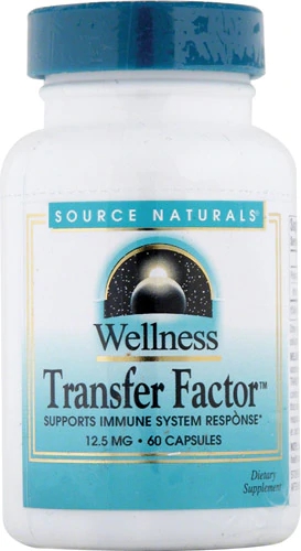 Source Naturals Wellness Transfer Factor 12.5 mg - 60 Cápsulas: Suporte Imunológico Avançado