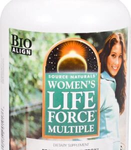 Source Naturals Women's Life Force Múltiplo - 180 Comprimidos - Suporte Nutricional Completo