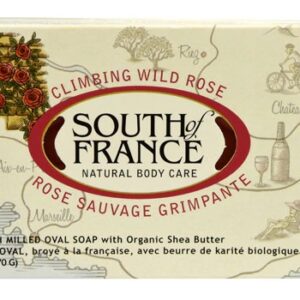 Sabonete Oval Francês South of France Rosa Selvagem Moída em Barra - 170g