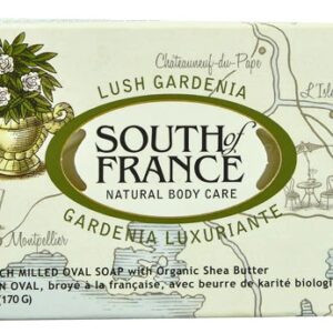 Sabonete Oval Francês South of France Gardenia Exuberante 170g - Luxo e Hidratação Profunda