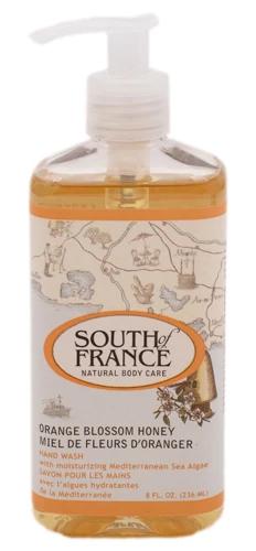 Sabonete Líquido South of France Flor de Laranjeira e Mel 237ml - Hidratação e Suavidade
