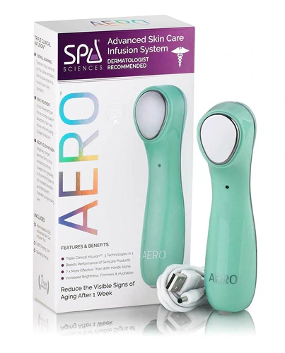 Spa Sciences AERO Sistema de Infusão Avançada para Skincare Branco - 1 Unidade