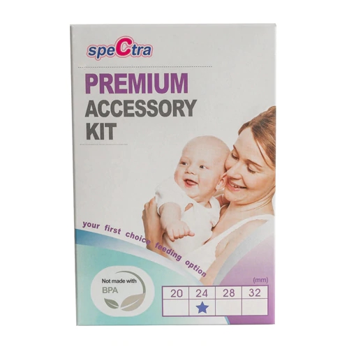 Kit de Acessórios Spectra Premium (Médio/24mm) - 1 Kit Completo para o seu Bem-Estar