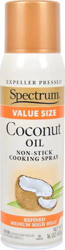 Spray de Óleo de Coco Antiaderente Spectrum - 453g