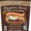 Comprar spectrum essentials® chia & flax seed decadent blend with coconut & cocoa -- 12 oz preço no brasil chia seed food & beverages seeds suplementos em oferta suplemento importado loja 1 online promoção -