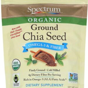 Comprar spectrum essentials ground chia seed omega-3 & fiber -- 10 oz preço no brasil antioxidants chia seeds herbs & botanicals suplementos em oferta suplemento importado loja 21 online promoção -
