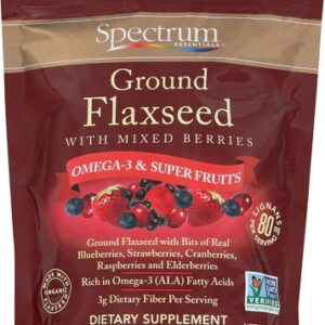 Comprar spectrum essentials ground flax with mixed berries -- 12 oz preço no brasil flaxseed food & beverages seeds suplementos em oferta suplemento importado loja 71 online promoção -