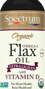Óleo de Linhaça Orgânico Spectrum Essentials Ultra Lignanas 473ml