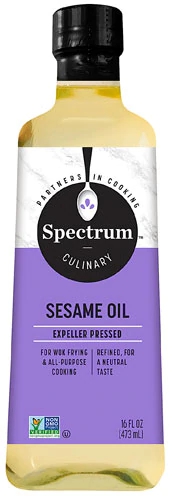 Óleo de Gergelim Spectrum Naturals 473ml - Pureza e Sabor para sua Cozinha