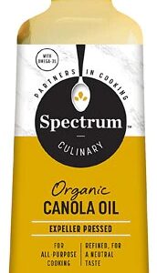 Óleo de Canola Orgânico Spectrum 473ml: Saúde e Sabor para sua Cozinha